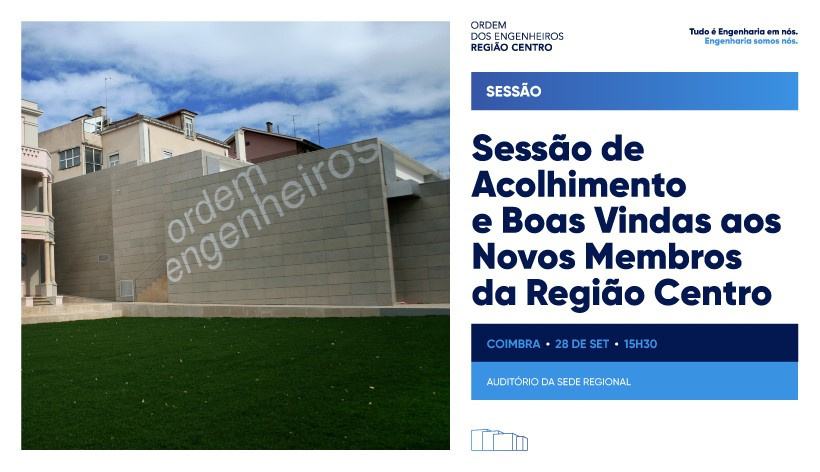 Sessão de Acolhimento e Boas Vindas aos Novos Membros da Região Centro