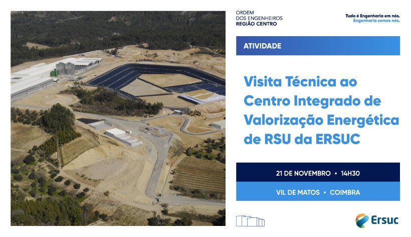 Visita Técnica ao Centro Integrado de Valorização Energética de RSU da ERSUC