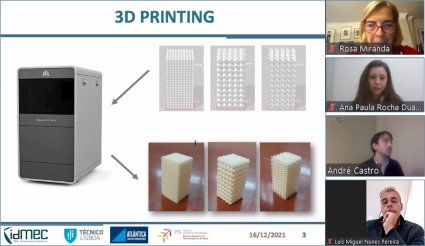 Ciclo de Palestas sobre Biomateriais apresentou o tema “A impressão 3D e os novos materiais na medicina”